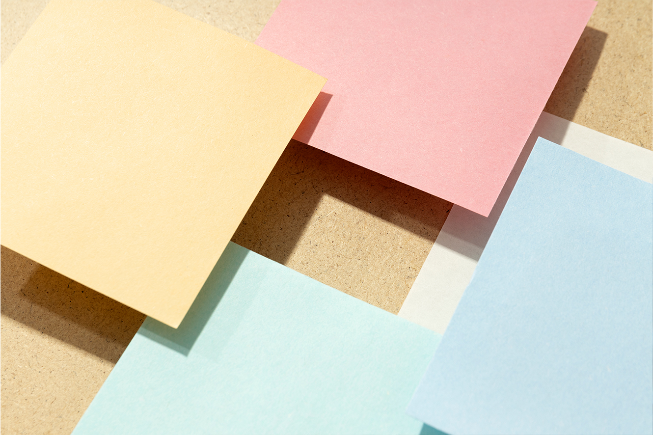 Cores e Gramaturas de Papell